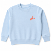 Lobster Crewneck Sweatshirt - Light Blue