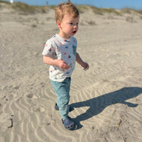 Jogger Set - Casco Bay Harbor Blue Stripe