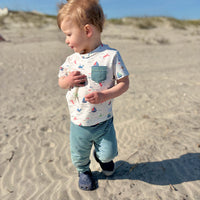 Jogger Set - Casco Bay Harbor Blue Stripe