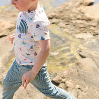 Jogger - Harbor Blue Stripe