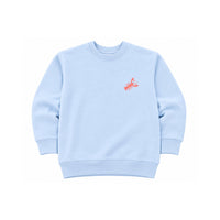 lobster crewneck sweatshirt - light blue