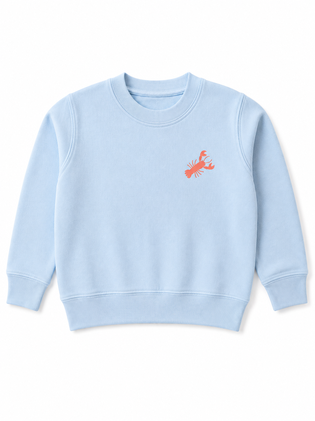 Lobster Crewneck Sweatshirt - Light Blue