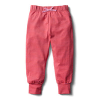Jogger Set - Down East Daydreams, Coral Stripe