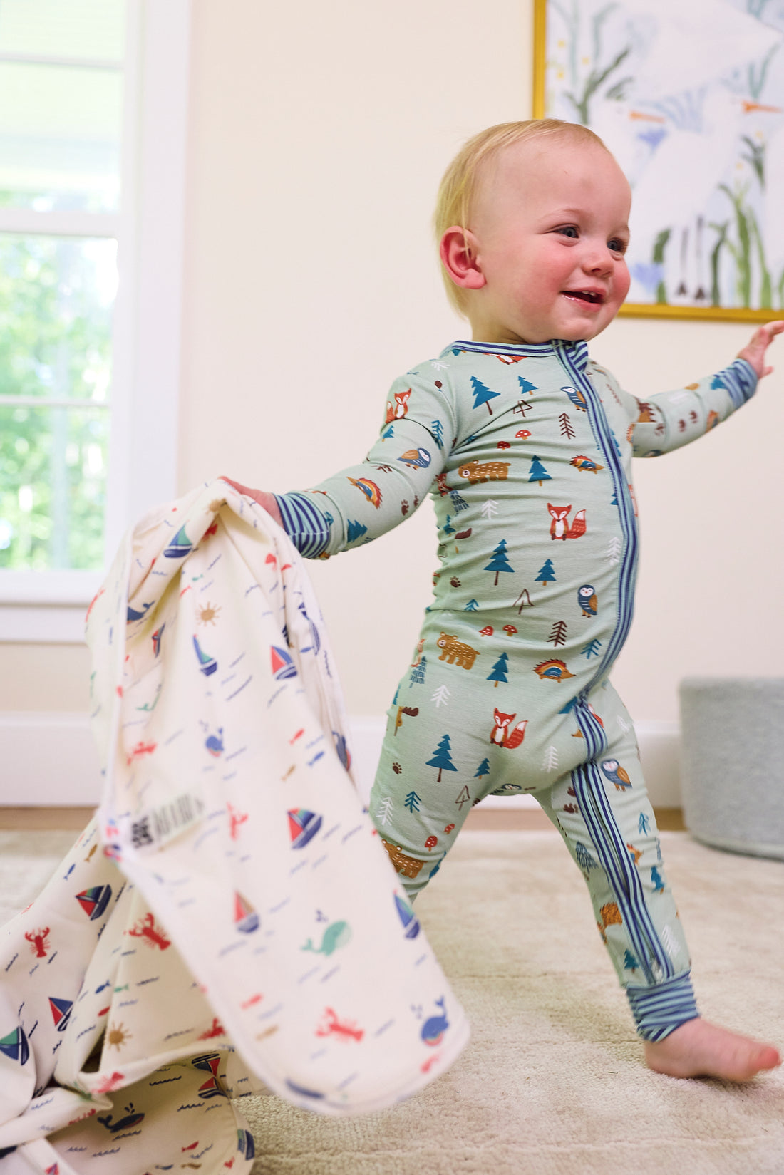Baby Blanket - Casco Bay