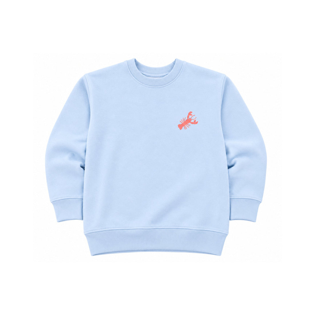 lobster crewneck sweatshirt - light blue